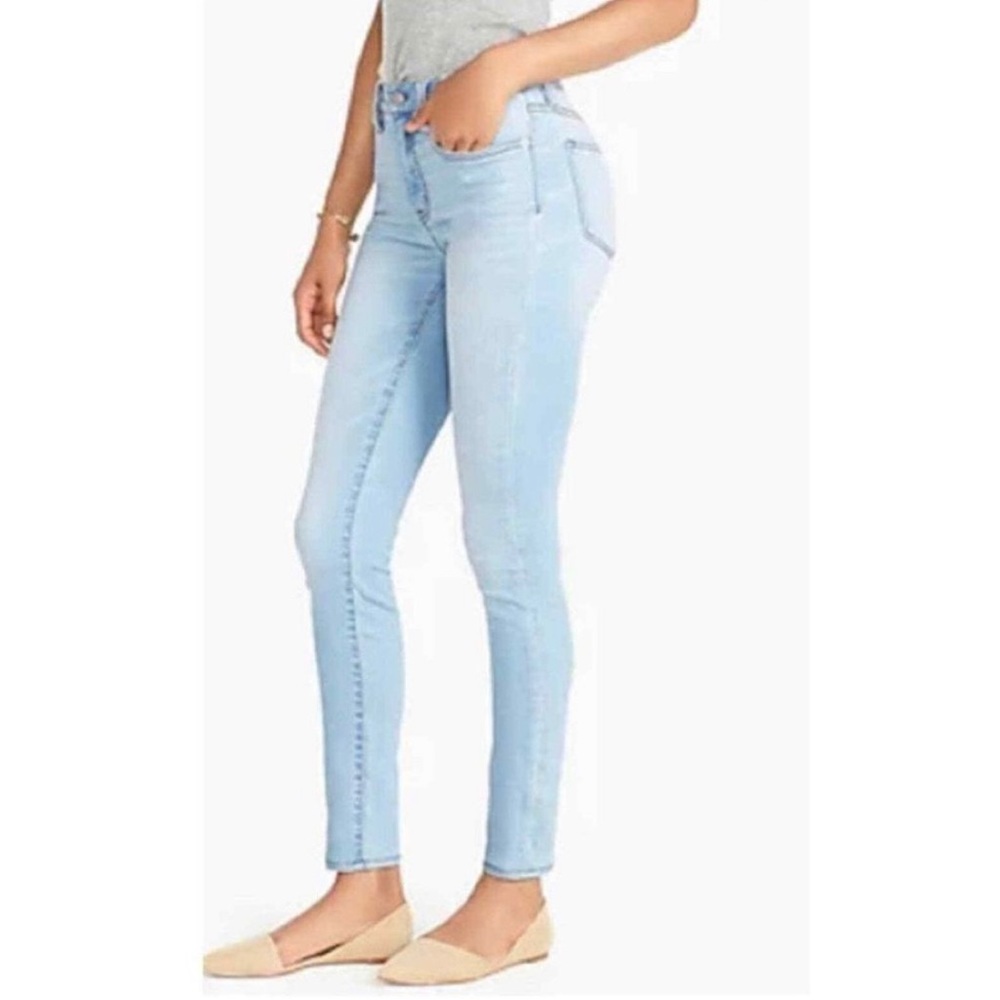 J. Crew Mercantile Size 28 High Rise Skinny Jeans in Light Wash Style J6606 🥂